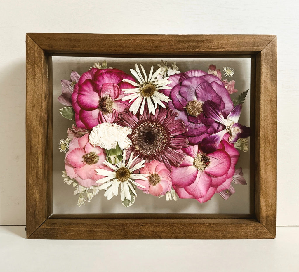 Custom Pressed Floral 8X10 image 2