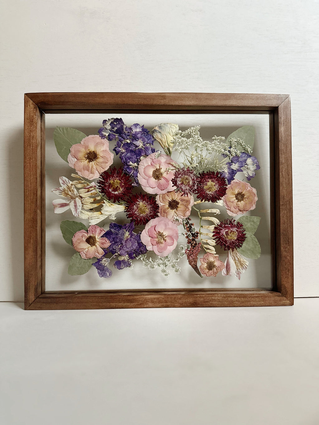 Custom Pressed Floral 11X14 image 1