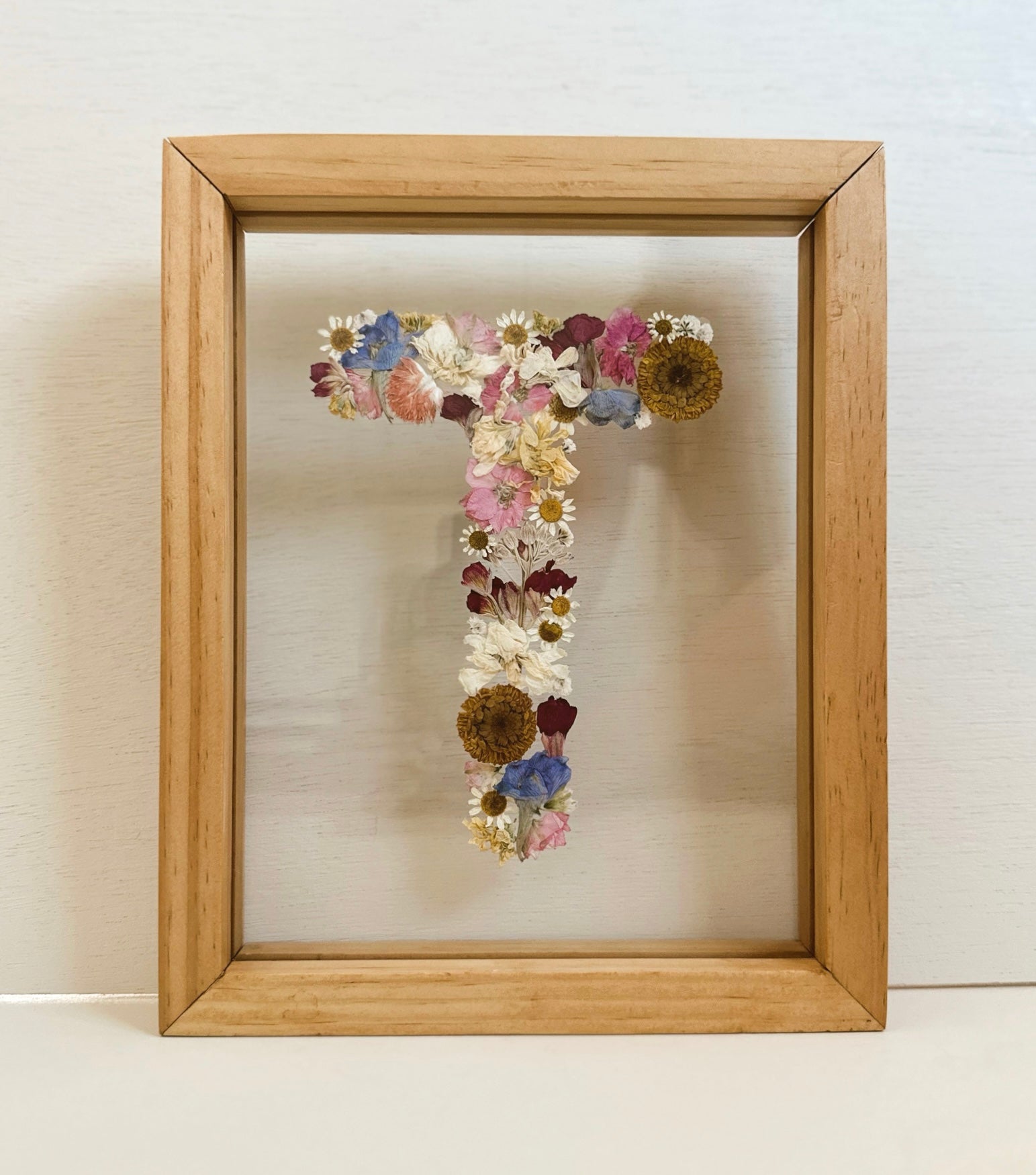 Pressed Floral Letter image 0