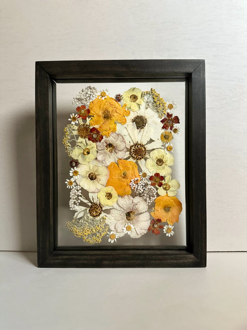 Custom Pressed Bouquet Recreation 8X10 image 0