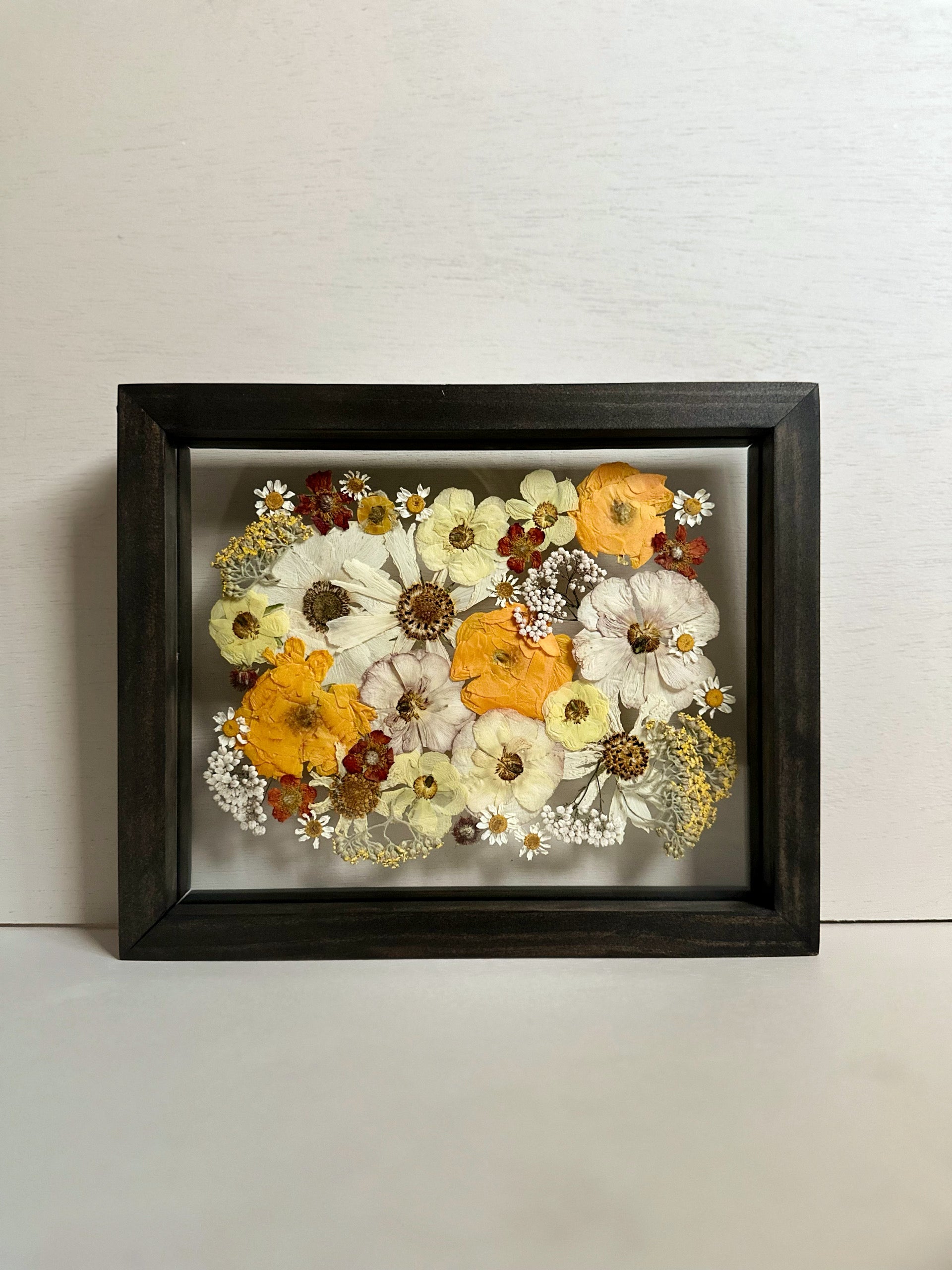 Custom Pressed Floral 8X10 image 1
