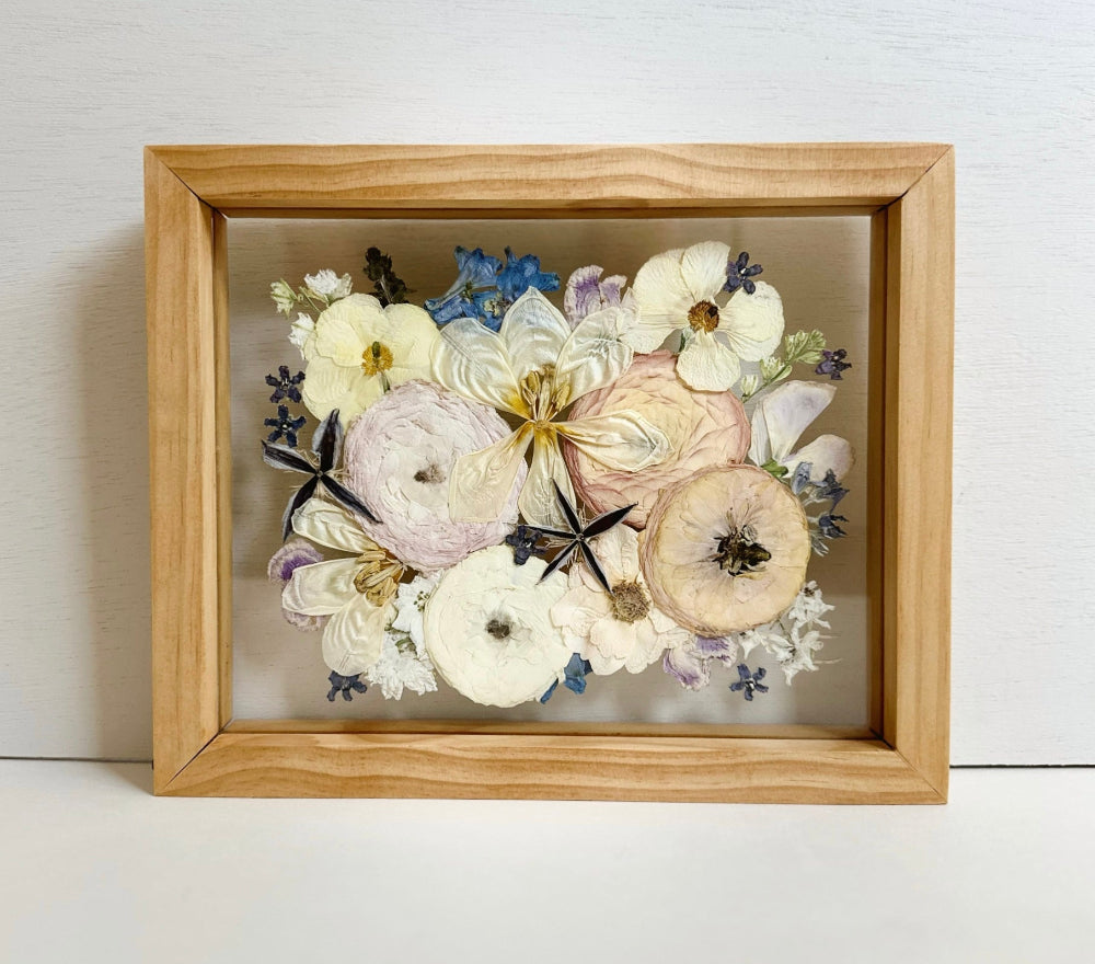 Custom Pressed Floral 8X10 image 0