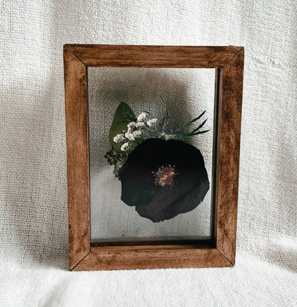 Custom Pressed Boutonniere or Small Floral image 1