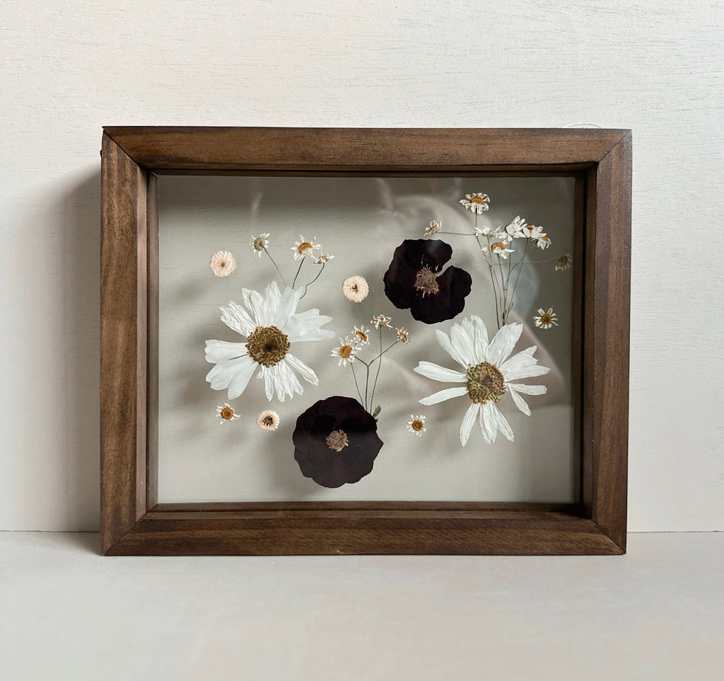 Custom Pressed Floral 8X10 image 5