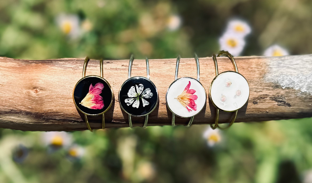 Custom Pressed Floral Bracelet  image 4