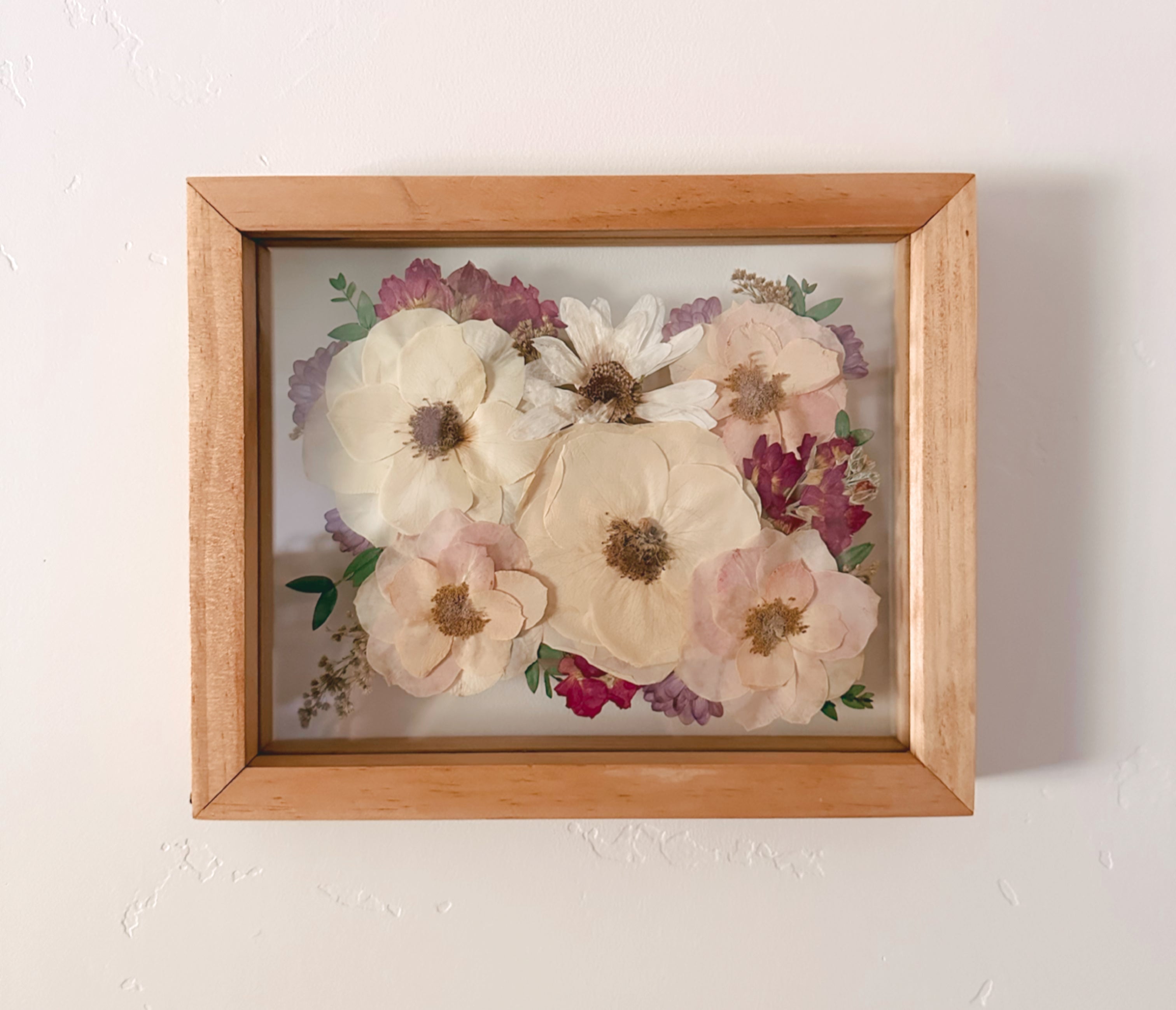 Custom Pressed Floral 8X10 image 4