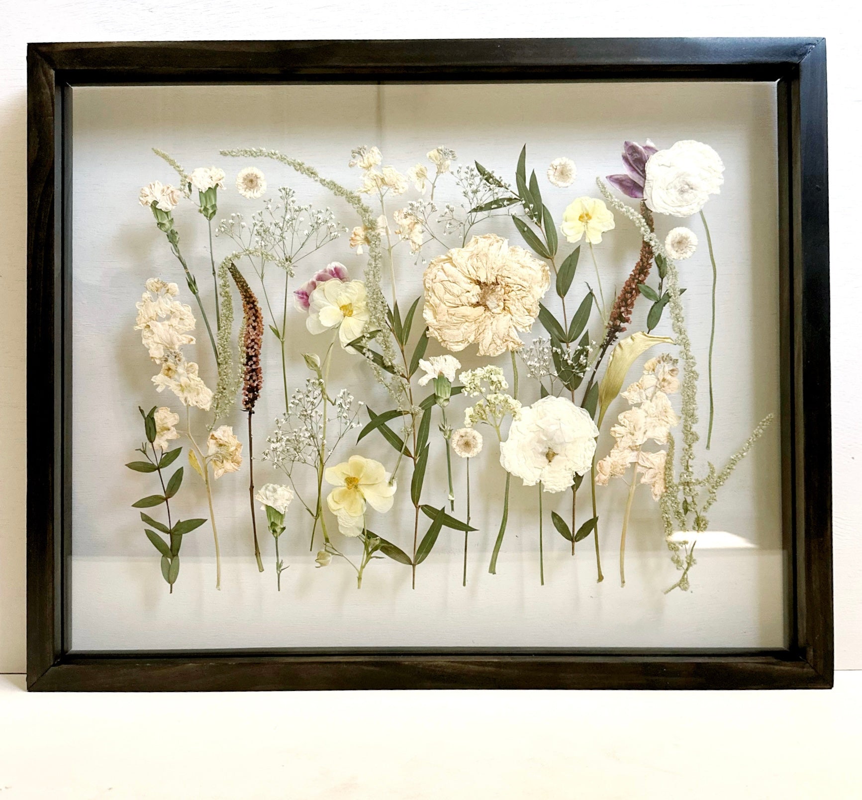 Custom Pressed Bouquet Re-Creation 16x20