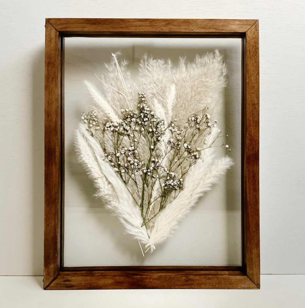 Custom Pressed Bouquet Recreation 11X14