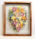 Custom Pressed Bouquet Re-Creation 16x20